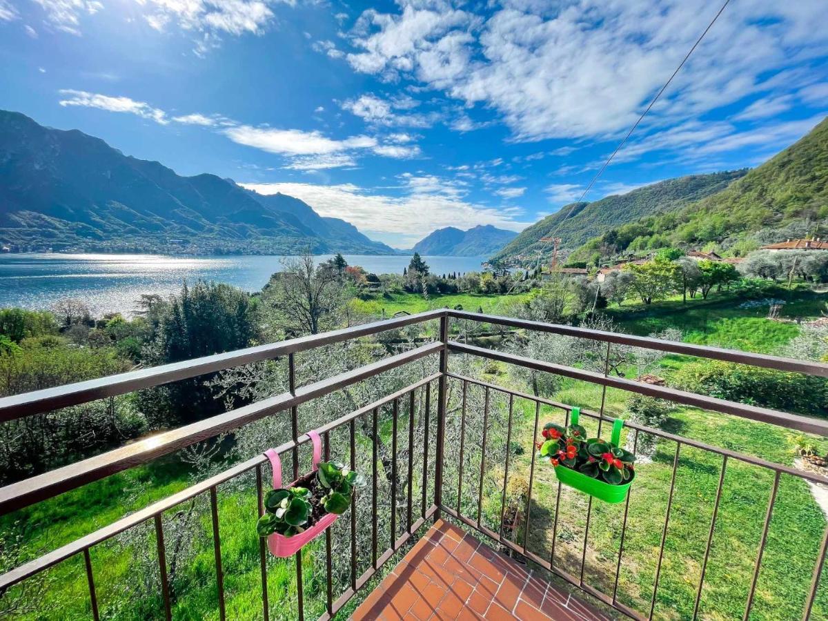 Appartamento Tivano Balcone Con Vista Lago เบลลาโจ ภายนอก รูปภาพ