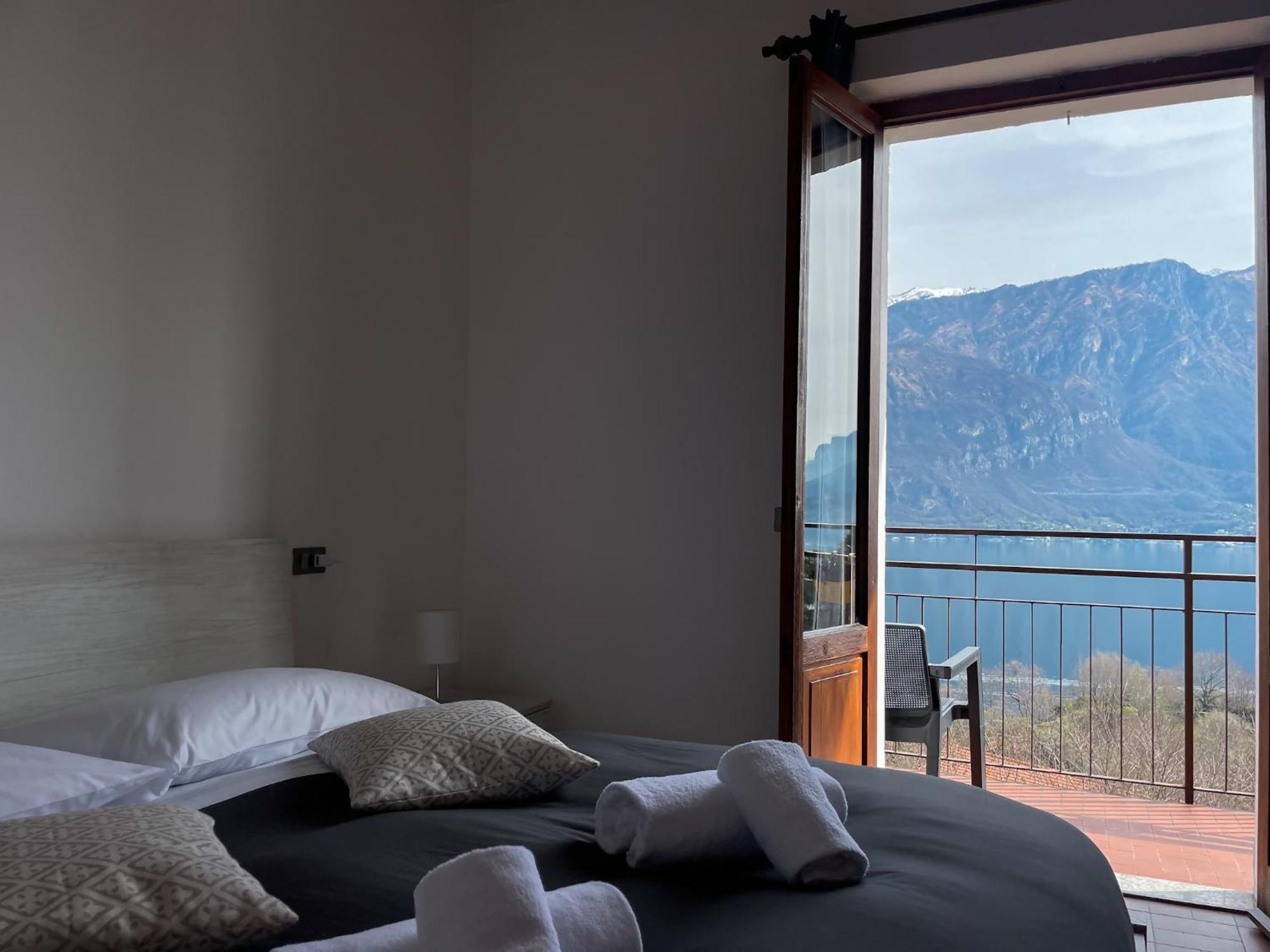 Appartamento Tivano Balcone Con Vista Lago เบลลาโจ ภายนอก รูปภาพ