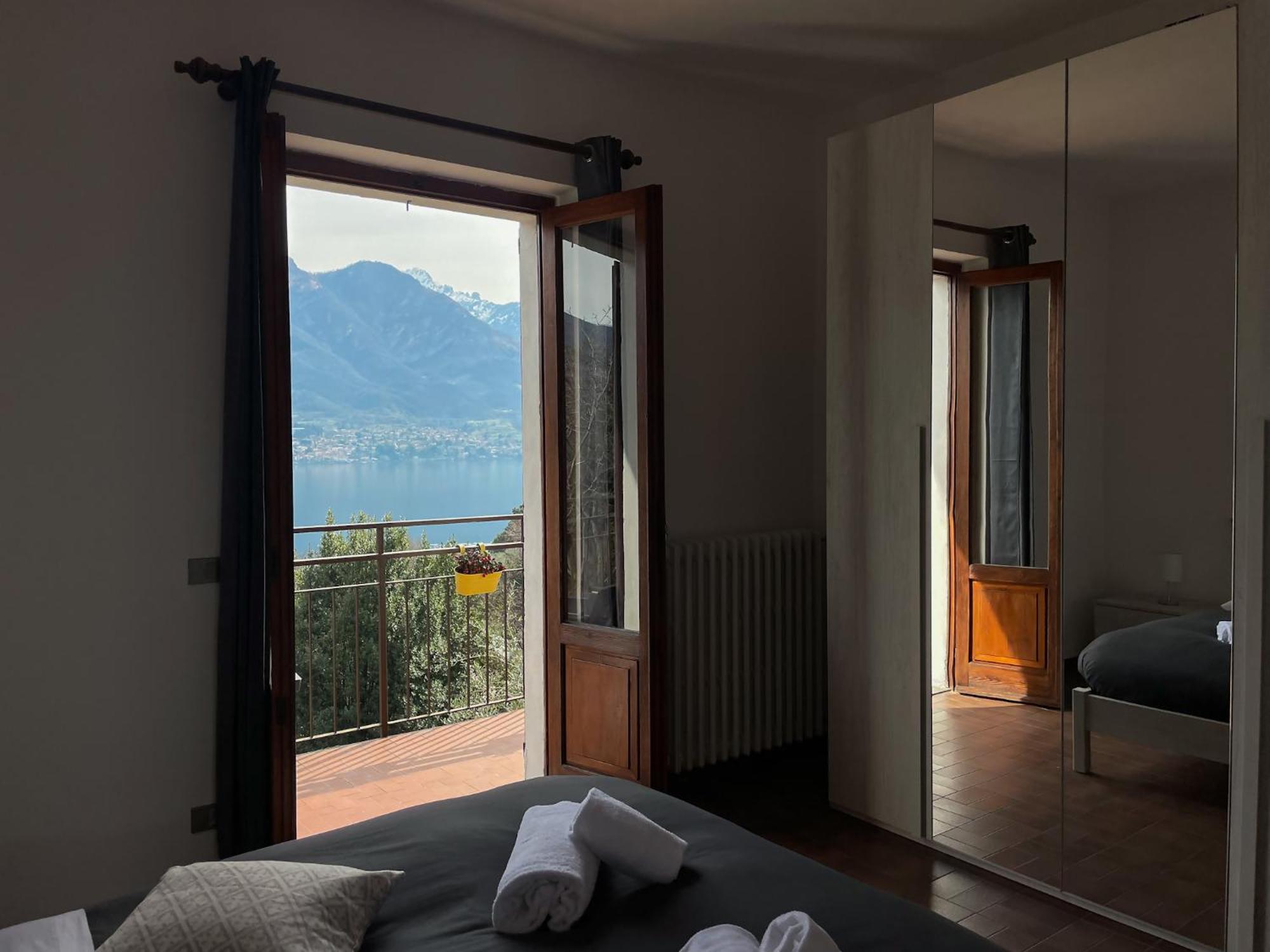 Appartamento Tivano Balcone Con Vista Lago เบลลาโจ ภายนอก รูปภาพ